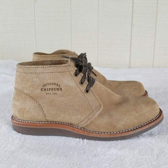 chippewa milford chukka boots